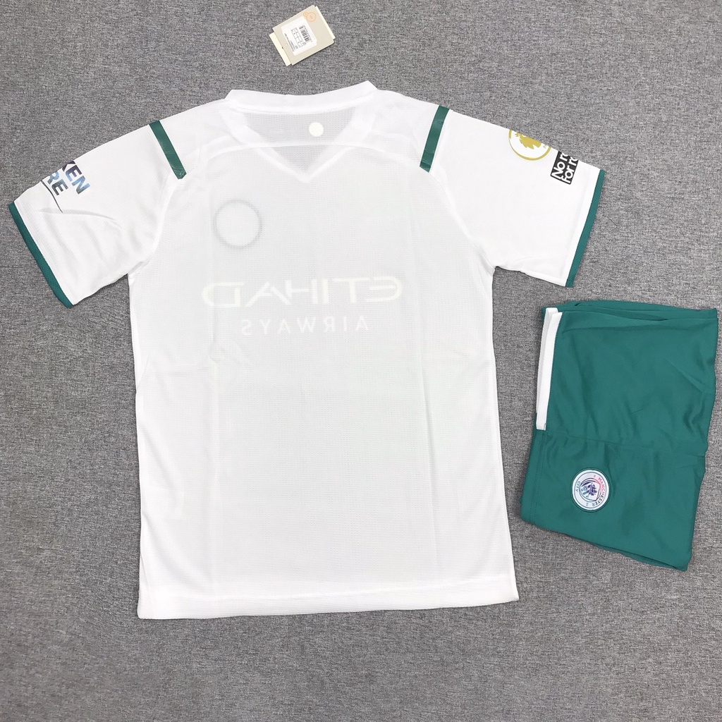 Áo Bóng Đá Câu Lạc Bộ Manchester City- Chất Polyeste -Mẫu số 3- 2022- Vải Thái
