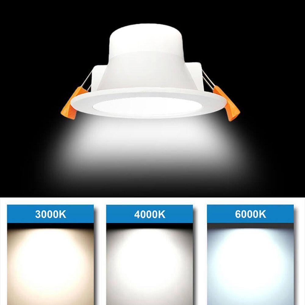 LAKAMIER Đèn Led Downlight Hình Tròn 10W Chất Lượng Cao