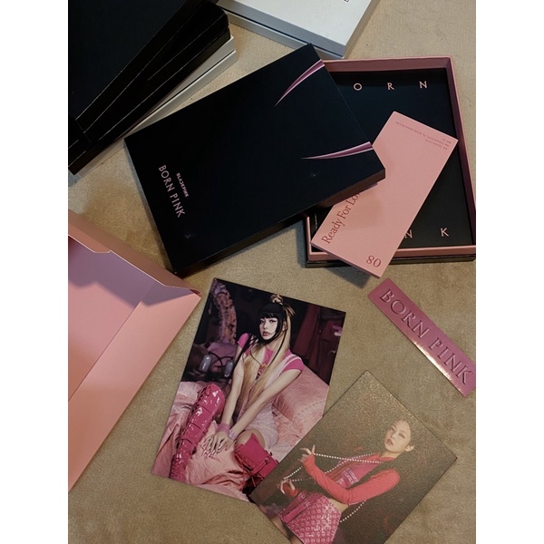 Album Hình Nhóm Nhạc Blackpink Born Pink (rỗng, đọc kĩ mô tả)