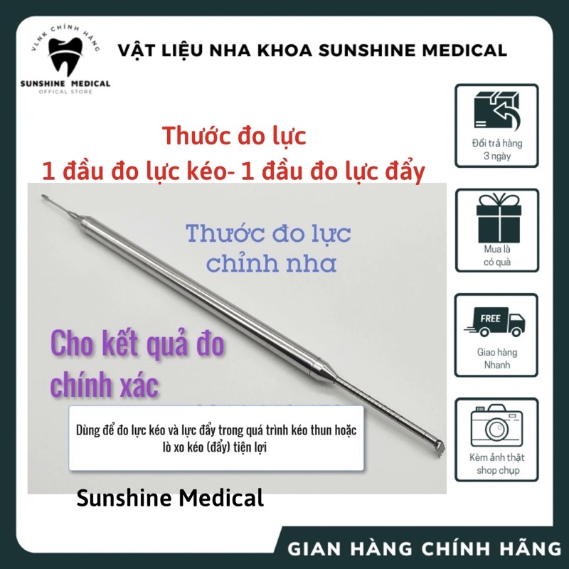 Thước đo lực chỉnh nha thước đo lực niêng răng