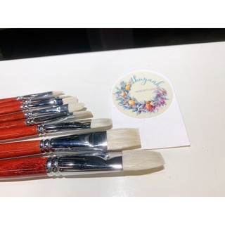 Cọ màu nước flat lông dê sunway k101