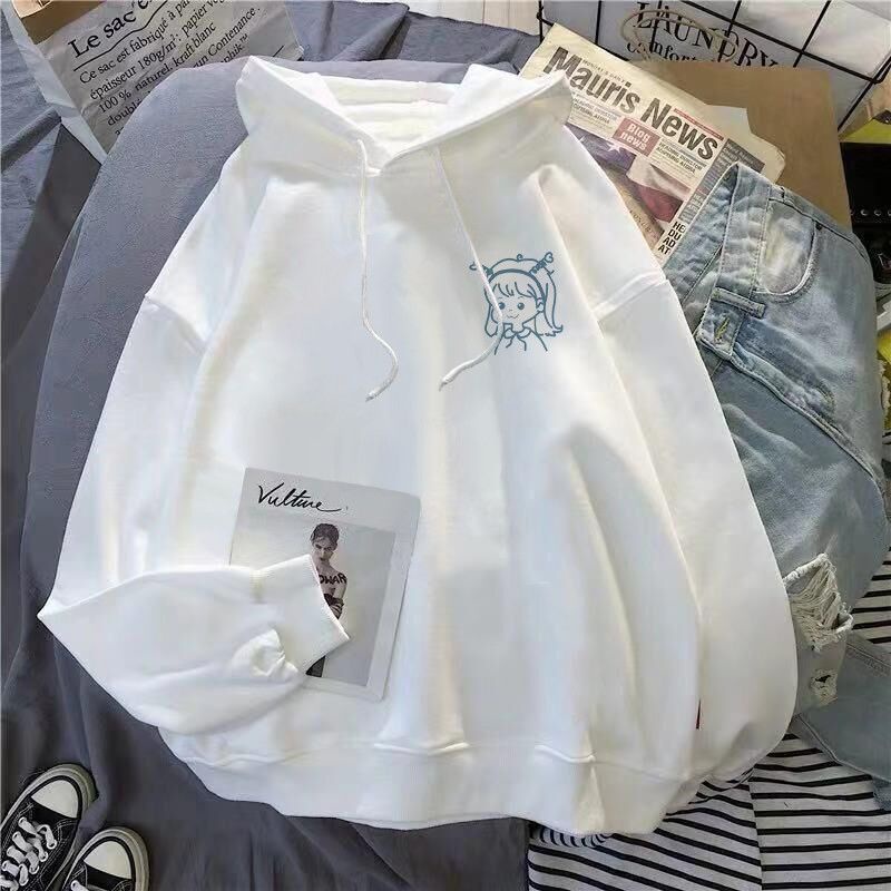 Áo Hoodie Dáng Rộng Mỏng Nhẹ Phong Cách Thời Trang Mới