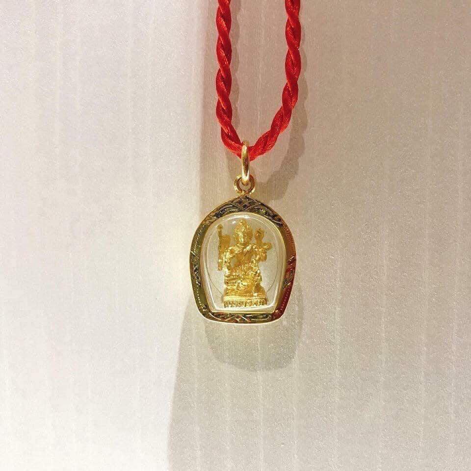 Mặt Dây Chuyền Phật Tứ Diện ( Tặng Dây )