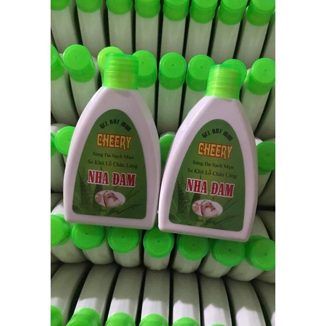 Gel lột mun than tre và nha đam CHEERY 200gr