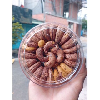 200Gram hạt điều rang muối nguyên vỏ lụa Bình Phước bao ngon, hạt to