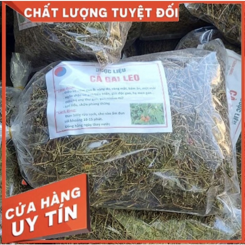 1kg Cà gai leo khô giải độc gan ,mát gan( hàng loại 1)
