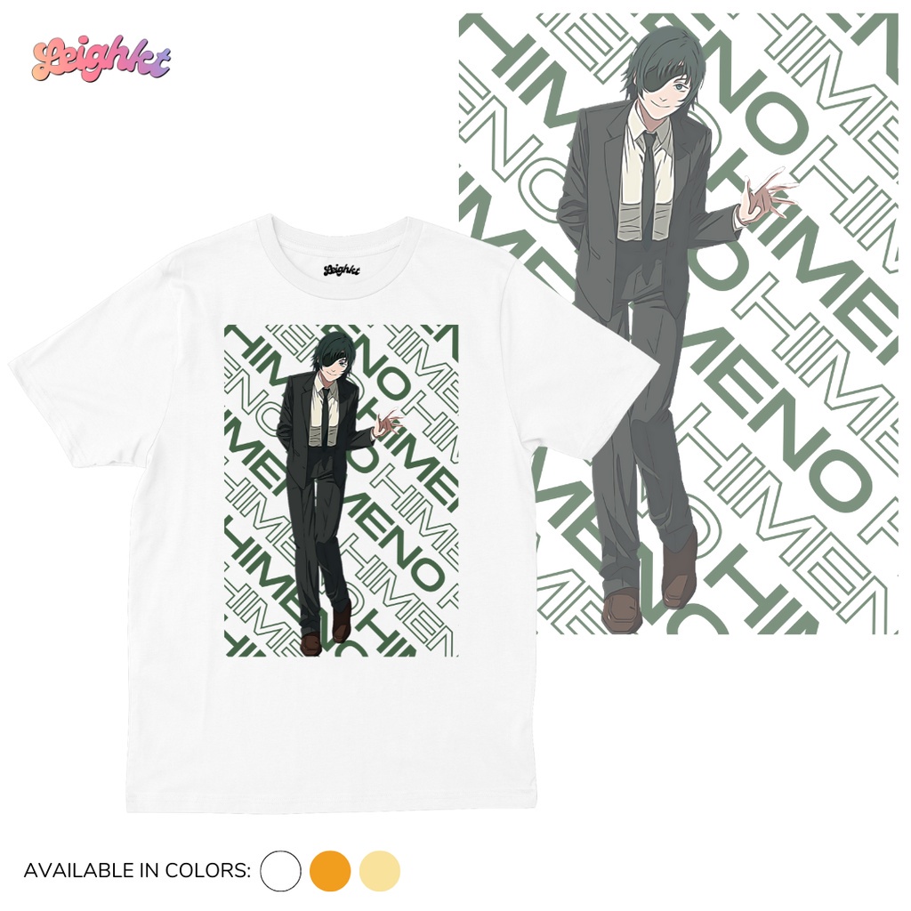 Áo thun Trắng Chainsaw Man | Himeno mẫu áo in 1 mặt ADT