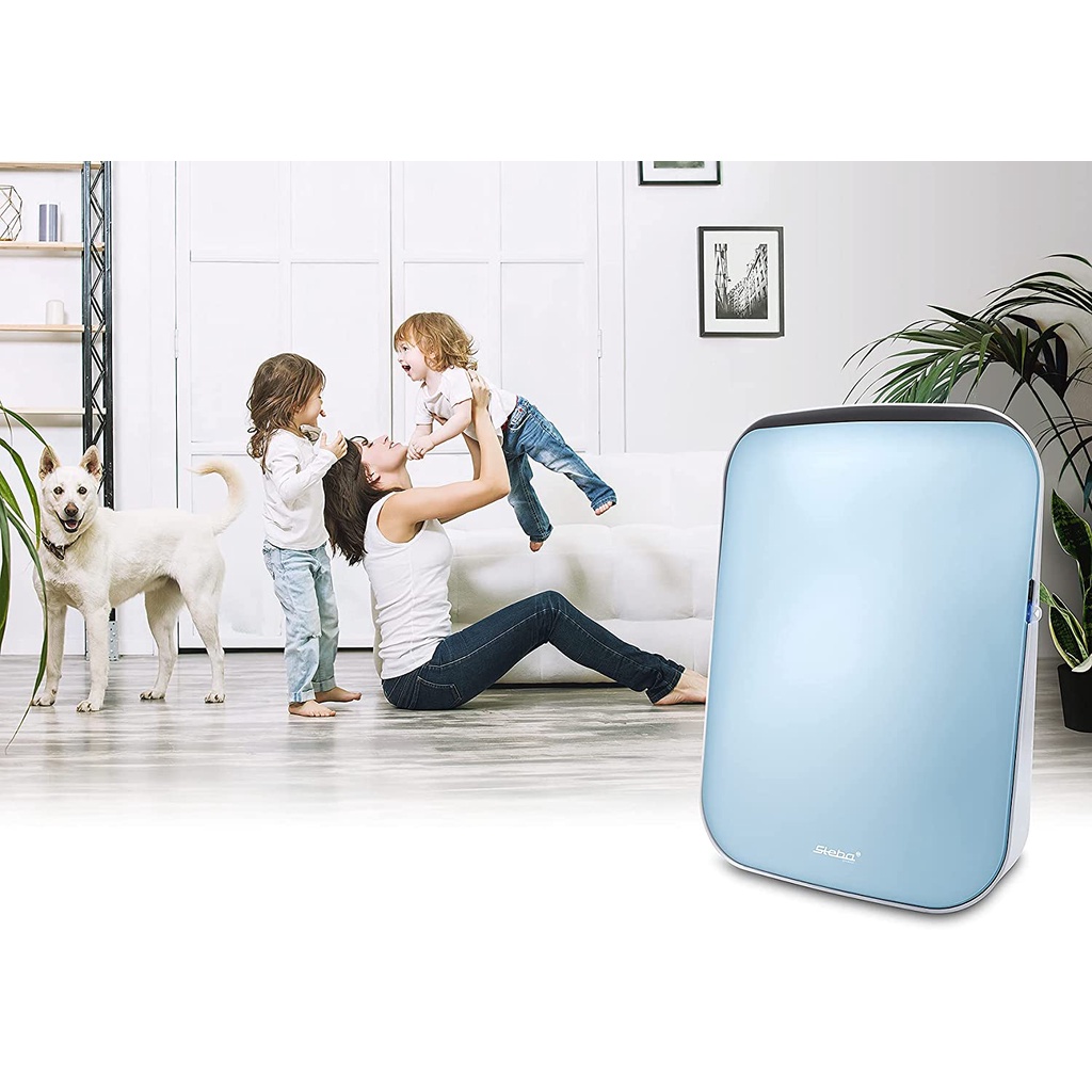 Máy lọc không khí Steba LR9 lọc 99% bụi mịn, phấn hoa và mùi hôi