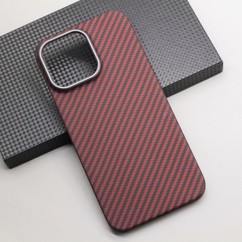 Ốp Điện Thoại Sợi Carbon Siêu Mỏng Nhiều Màu Cho iPhone 14 13 12 Pro Max 13 12 Mini 14 Plus
