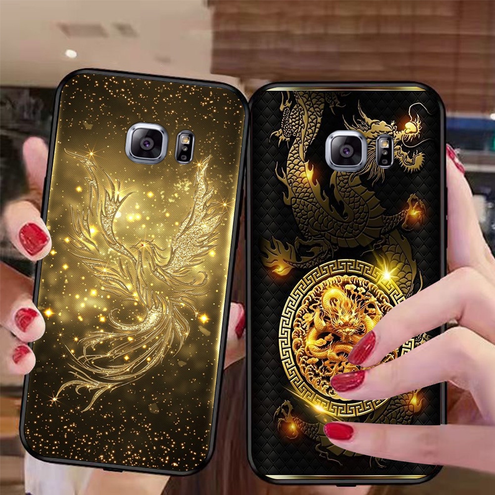 Ốp lưng điện thoại Samsung s6 edge plus rồng rắn phong cách phái mạnh