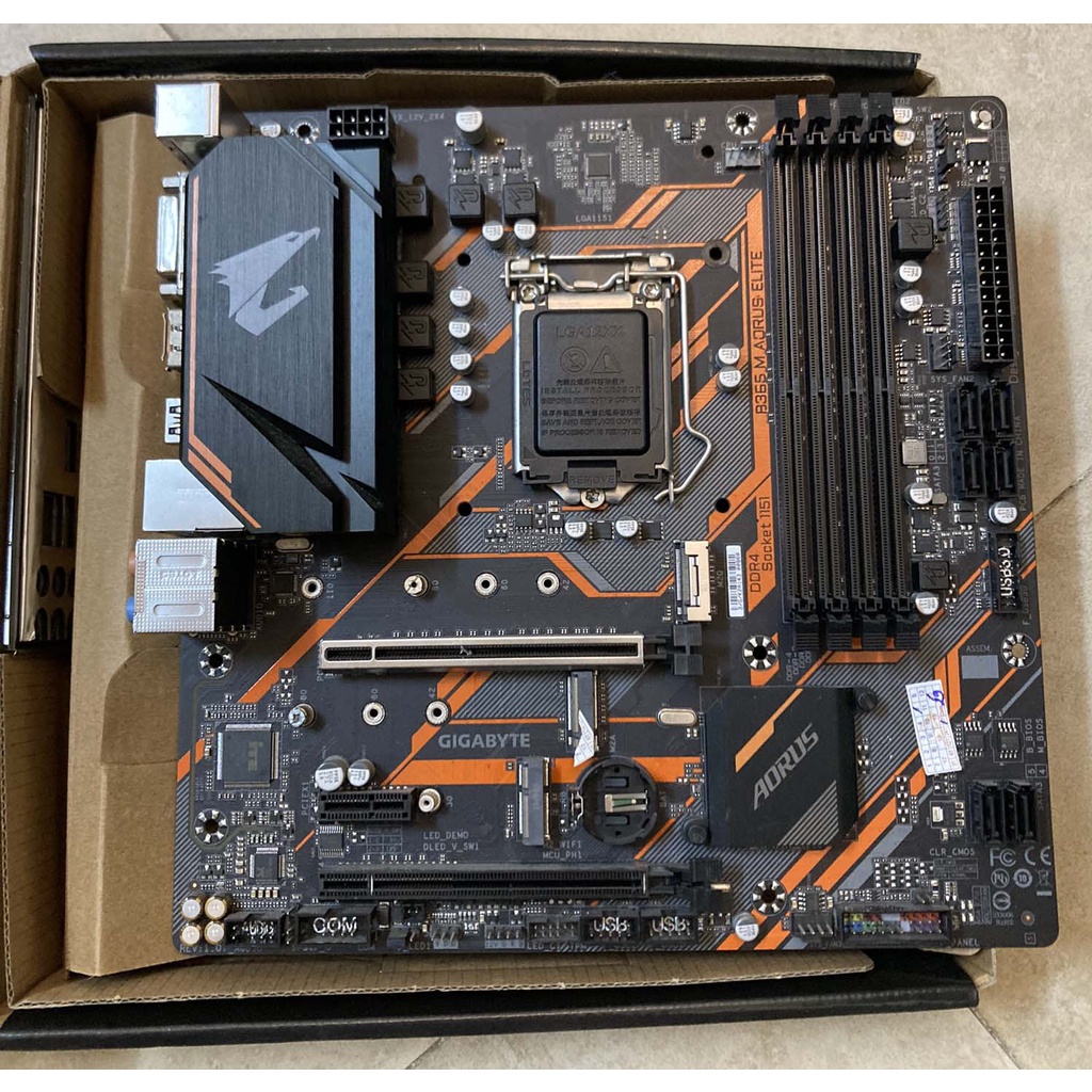 [THANH LÝ] Mainboard Gigabyte B365M AORUS ELITE hỏng