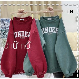 Áo nỉ bo cotton UNDER LN12