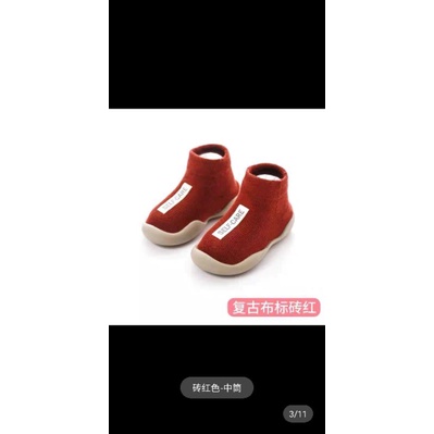 GIÀY BÚN CAO CỔ LEN CHO TRẺ EM