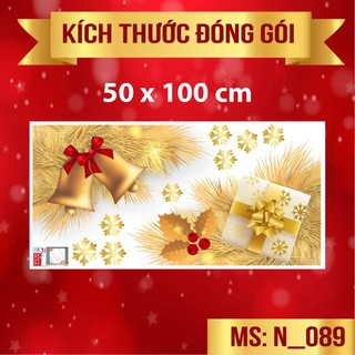 DECAL TRANG TRÍ GIÁNG SINH 2023 COMBO SỐ 14