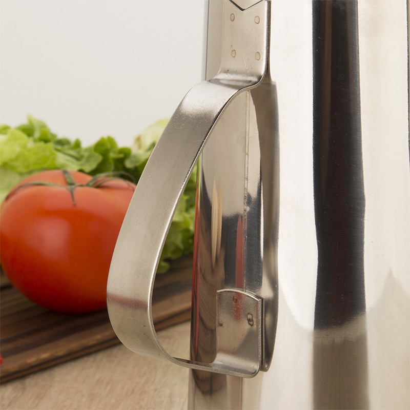 Ấm inox 304 dáng cao dung tích 2 lít cao cấp chuyên đựng trà, cà phê, nước gia vị, nước lẩu nhà hàng"