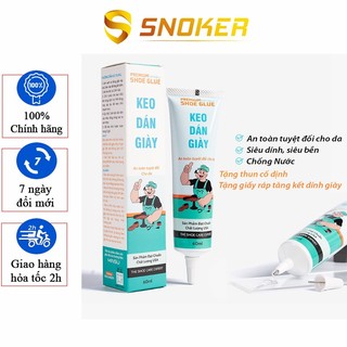 Keo dán giày trong suốt siêu dính đa năng chính hãng chuyên dụng cho giày dép thể thao an toàn cho da 60ml