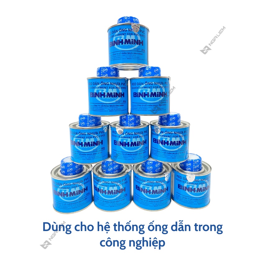 Keo Dán Ống Nhựa PVC BÌNH MINH