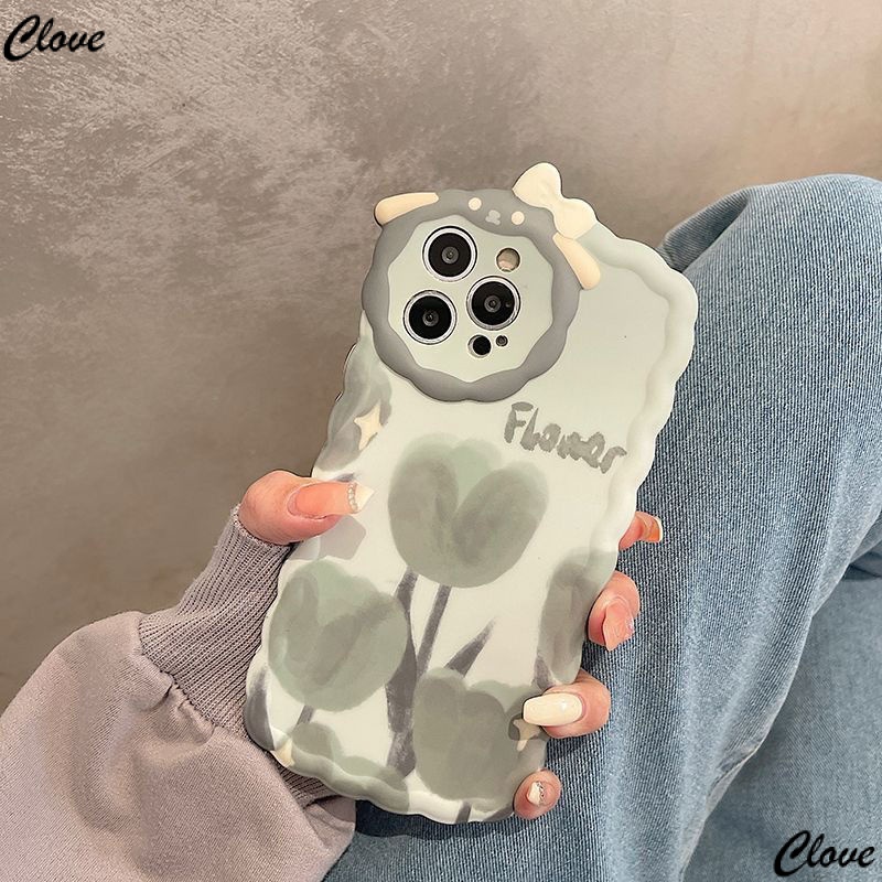 Ốp Điện Thoại Họa Tiết Hoa Tulip Chống Sốc Cho Iphone14proins 11 8Proins 13 11 8p X 1412Maxxr 147 Jxzw