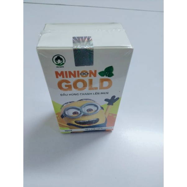 Dầu húng chanh lên men minion goldmua dầu húng chanh tặng 1chai tắm gội - ảnh sản phẩm 3