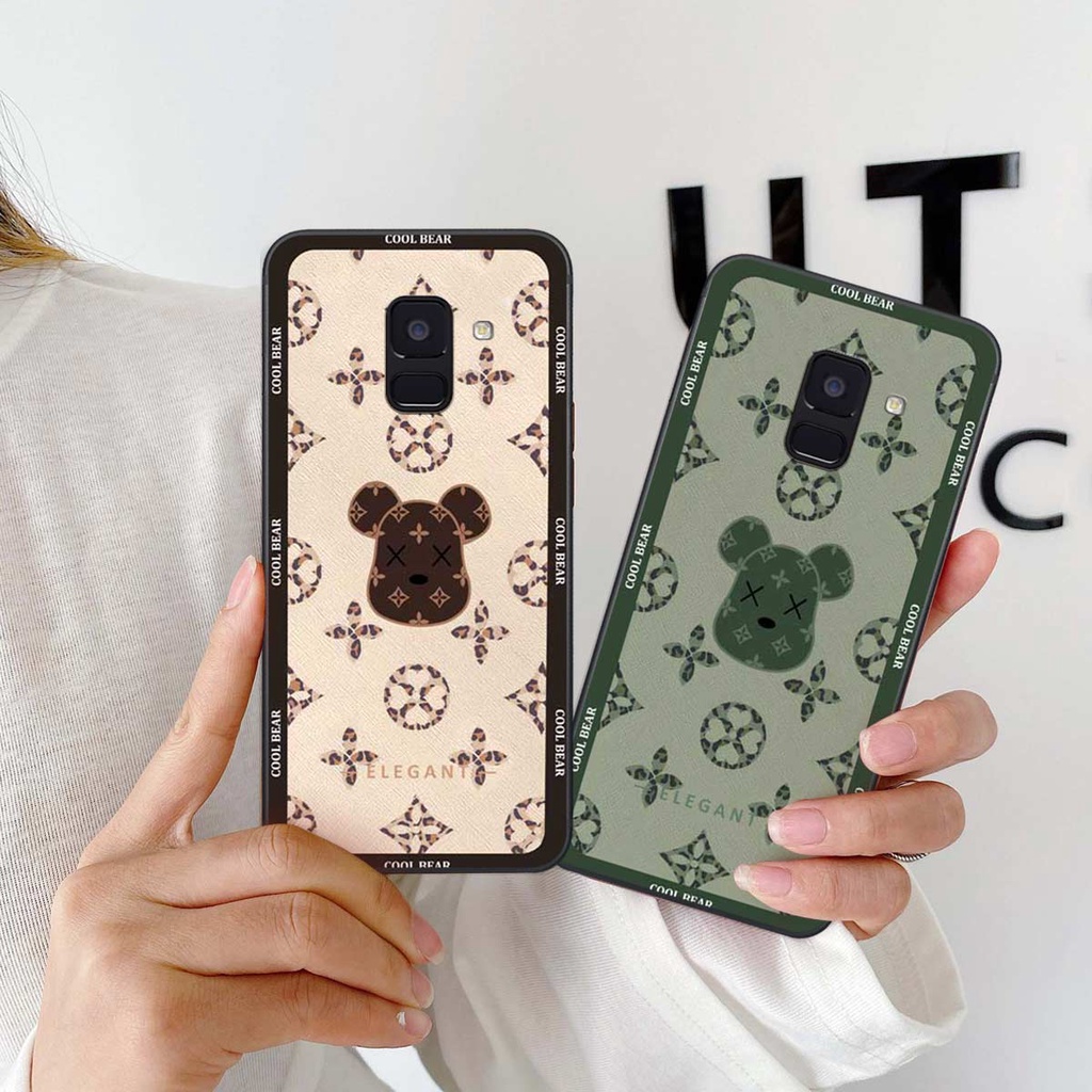 Ốp lưng điện thoại Samsung A8 2018 / A8 Plus / A8+ fendy, búp bơ rì, kaws thời trang, vỏ ốp thời trang rẻ đẹp