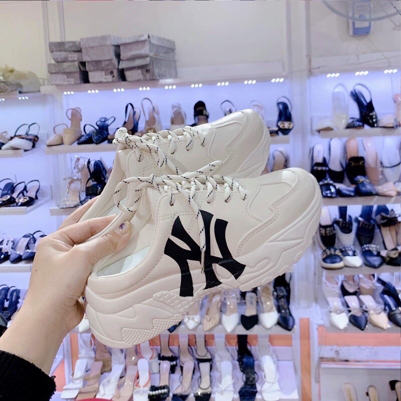 Giày Sục Thể Thao N.Y Sneaker Đế Cao Tôn Dáng Hottrend