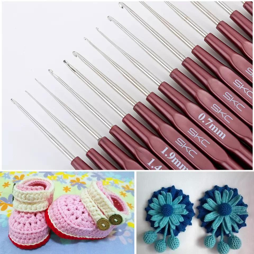 Kim Móc Len Cán Nhựa Nâu SKC  0.9mm đến 1.75mm
