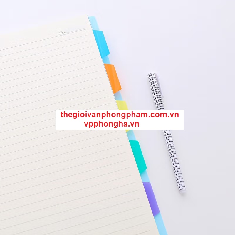 Sổ lò xo A4 có phân trang Heeton D12-653 - Kích thước: 210x295mm