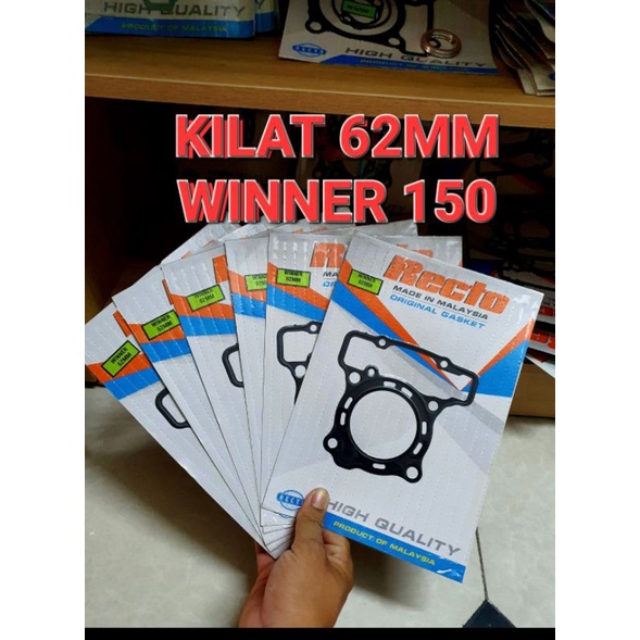 RON ĐẦU 62MM 65MM WINNER 150 RECTO CHẤT LIỆU THIẾC/ĐỒNG TÁI SỬ DỤNG ĐƯỢC NHIỀU LẦU