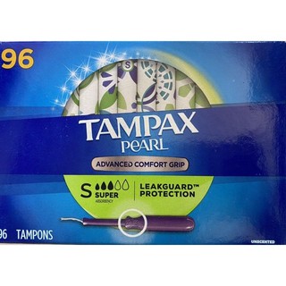 Tampon Tampax Pearl - Băng vệ sinh dạng ống size Super