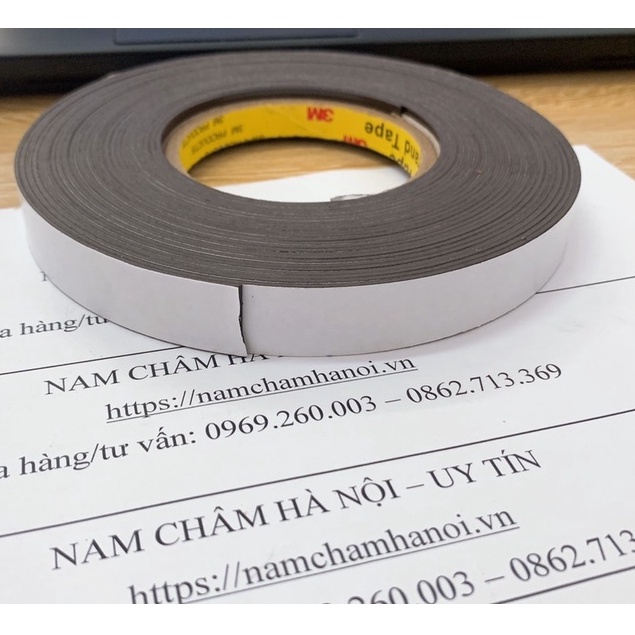 Băng dính nam châm dẻo 20x1.5x10000mm
