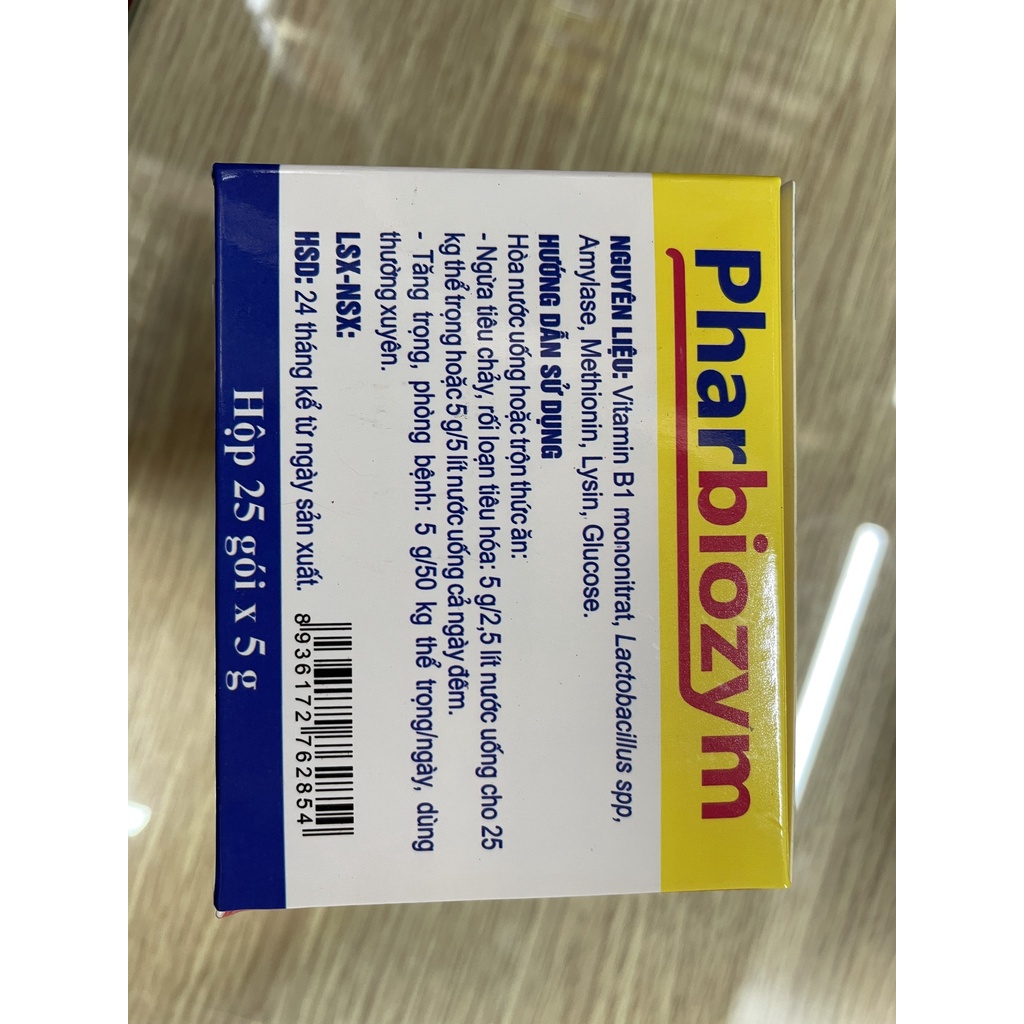 MEN TIÊU HÓA SỐNG 5g