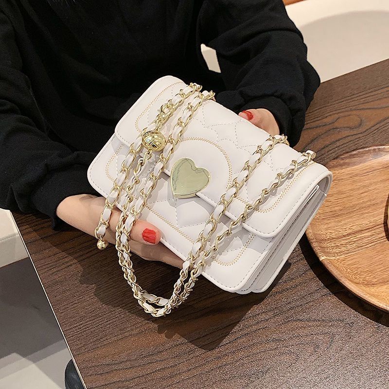 Túi Xách Đeo Chéo Khóa Nam Châm Thời Trang Cho Nữ