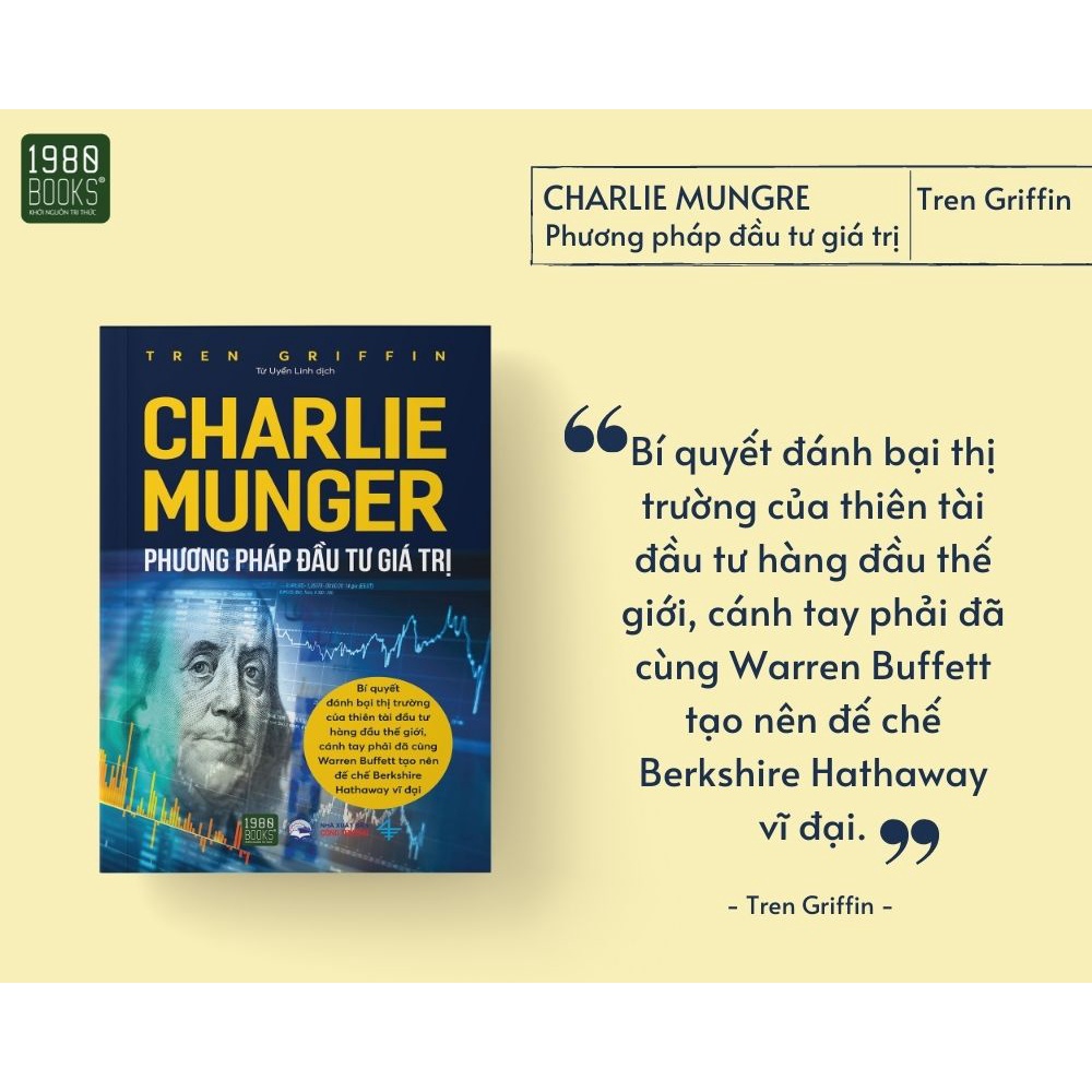 Sách - Charlie Munger - Phương pháp đầu tư giá trị - Tren Griffin