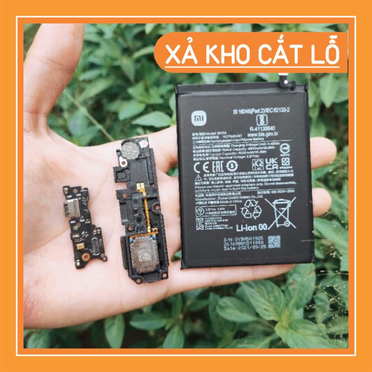 (Xiaomi Redmi 10) Main sạc , loa ngoài , pin rin bóc máy. BH 1 năm