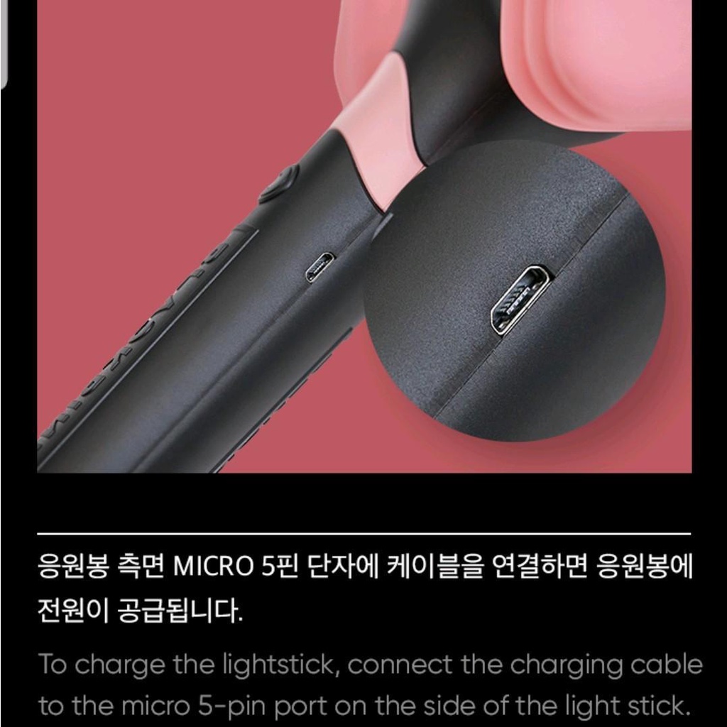 Official Lightstick BLACKPINK Ver2 - Đèn cổ vũ BLACKPINK chính hãng