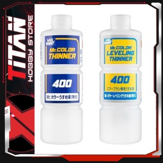 Dung dịch pha sơn mô hình thinner mr hobby t-108 / 104 mr color levelling thinner 400ml