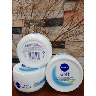 Kem dưỡng da toàn thân NIVEA Soft (200ml - Đức)