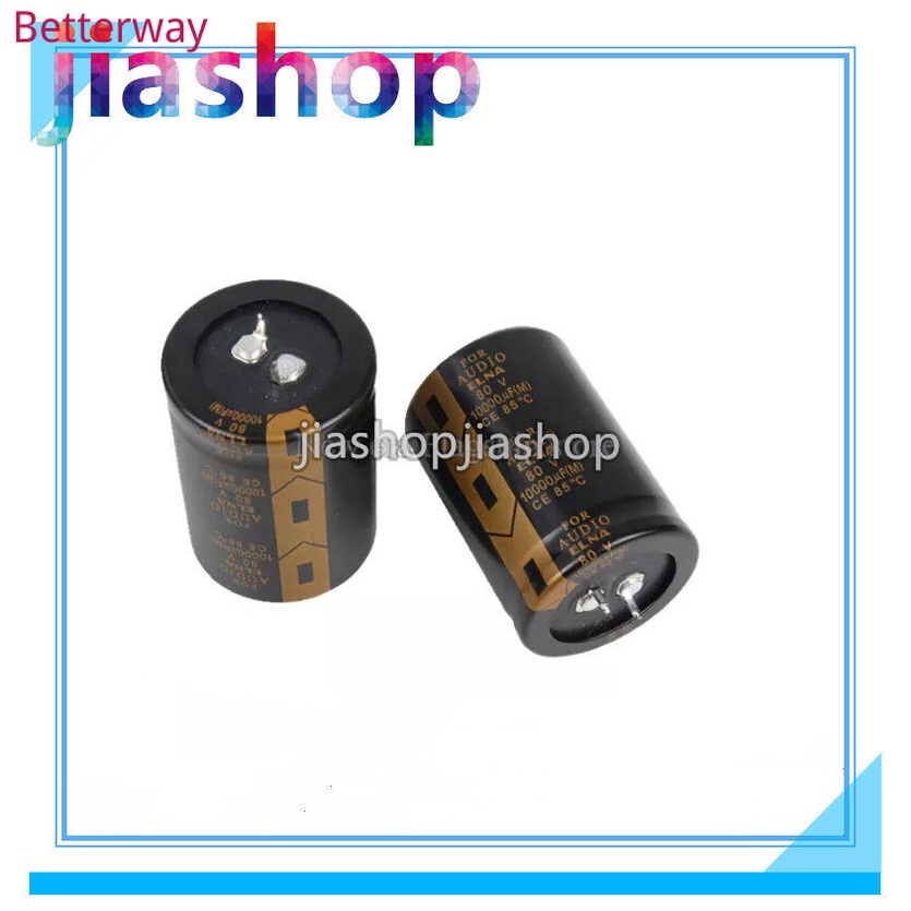 2 Chiếc Tụ 80v 10000uf 30x60mm Khuếch Đại Âm Thanh Bộ Lọc Âm Thanh Tụ 10000uf 80v Mới Ban Đầu better