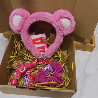 Set quà 20/10 gấu dâu losto cute