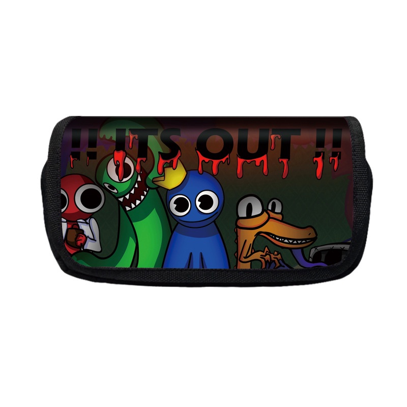 Túi Đựng Bút Sức Chứa Lớn In Hình Roblox rainbow friends Thời Trang