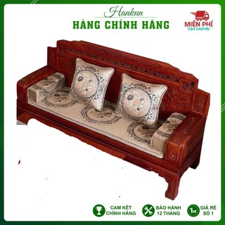 Bộ thảm trải ghế tây âu đệm ghế sofa lót ghế gỗ sang trọng kích thước M7/M8/2m/2m2