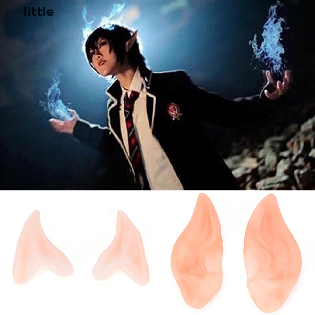 Vnlittle Hot Latex Prosthetic Fairy Pixie Elf Ear Halloween Costume Cosplay Stage Props Boutique