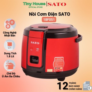 Nồi Cơm, Nồi cơm điện SATO 18F051 1.8L bảo hành 12 tháng