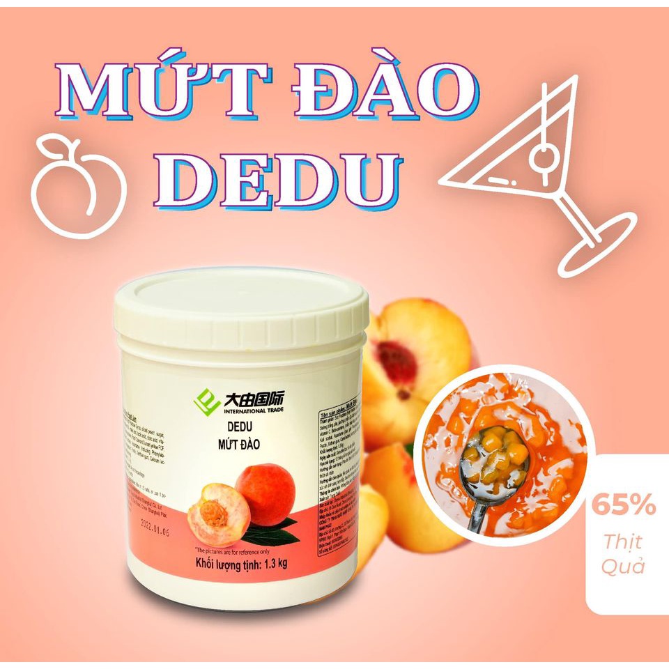 Mứt Đào Dedu