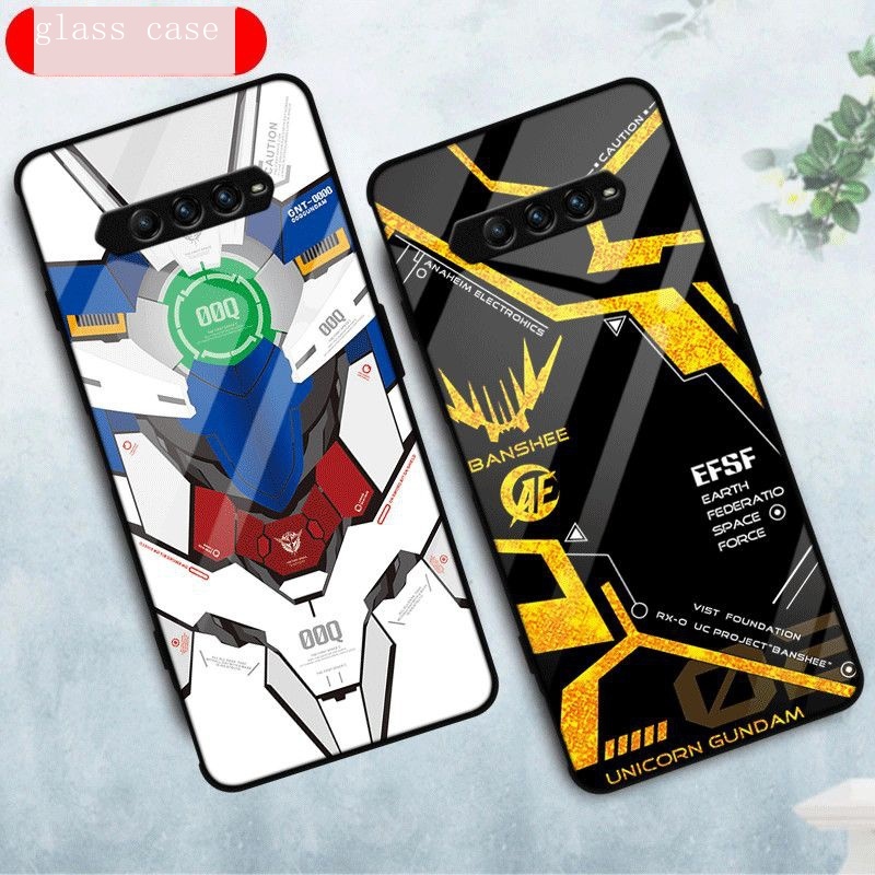 Ốp Điện Thoại Kính Cường Lực Cho Xiaomi Black Shark 4 / 5RS 4 Pro KSR / PRS-A0 Gundam