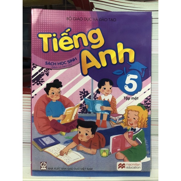 tiếng anh lớp 5 tập 1 (không đĩa cd)