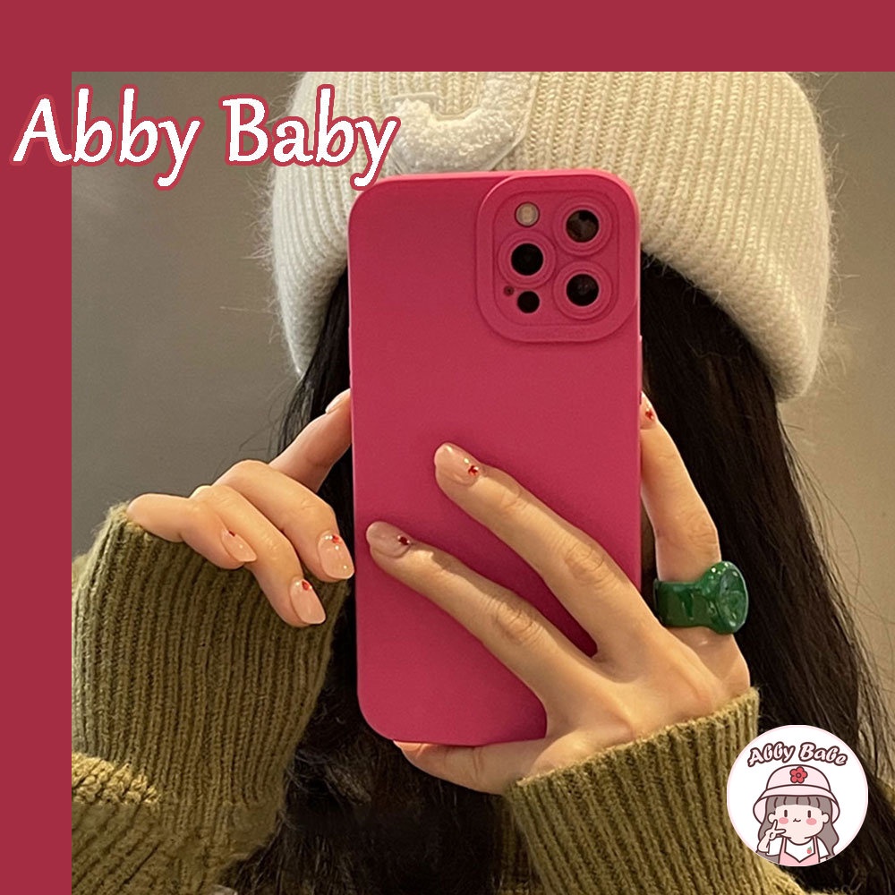 Ốp Điện Thoại TPU Mềm Mỏng Chống Mồ Hôi Màu Hồng Cho Iphone 14 Pro Max 11 7Plus 13 12 11 Pro Max X XS 12 13 XR