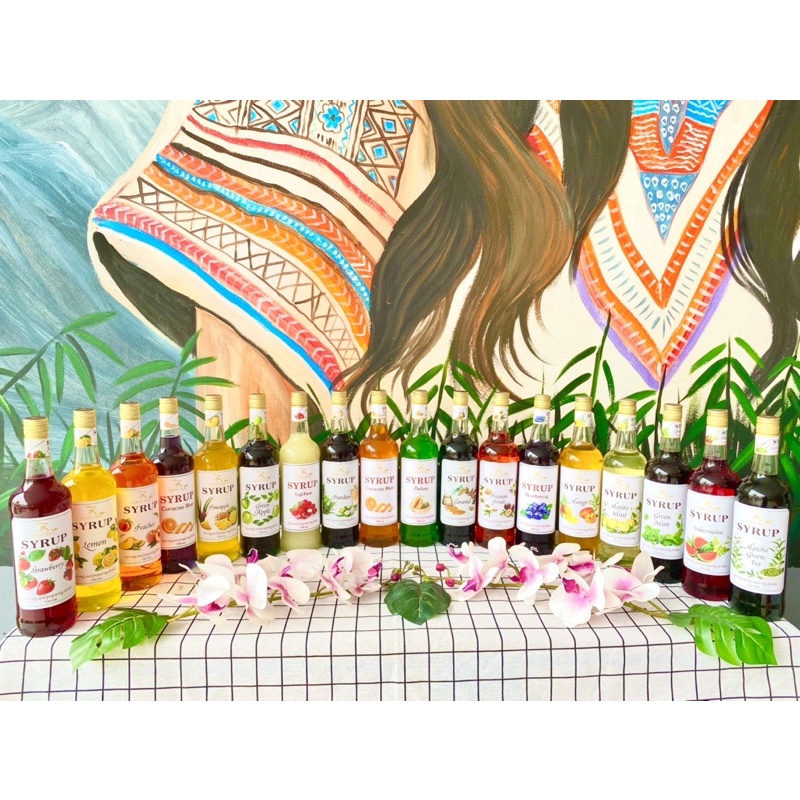 Siro Vải KINGTEA.XT  Chai 800ml