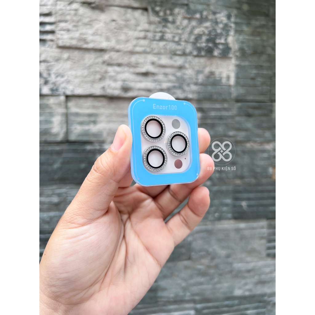 Len Camera Kuzoom chính hãng bản Crystal gắn đá 3 cam