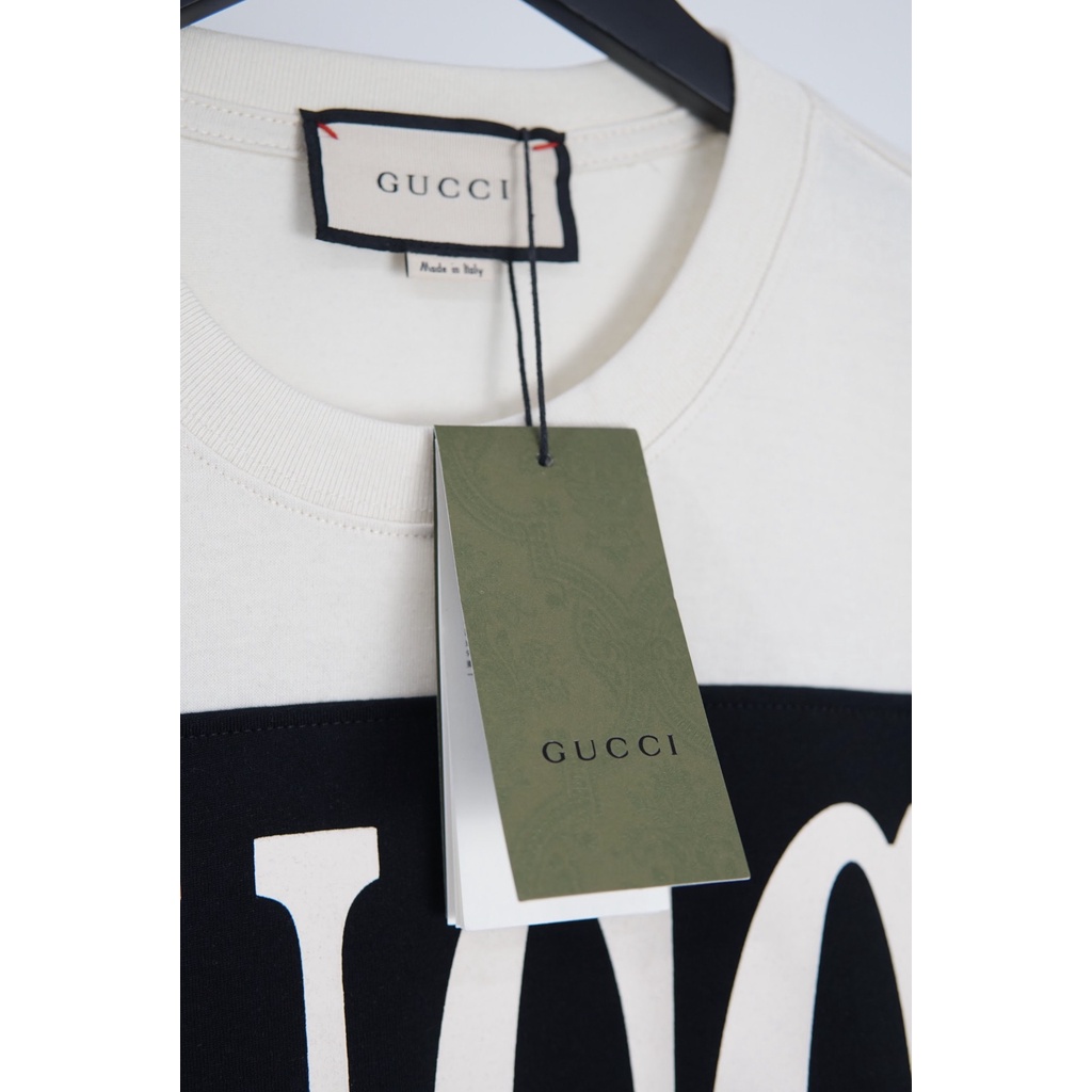 ÁO THUN GUCCI PHỐI MÀU , ÁO THUN GC NAM NỮ